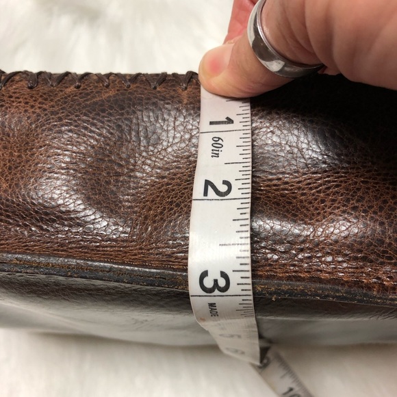 PATRICIA NASH Beaumont Distressed Vintage Collection leather crossbody b… - Picture 10 of 15